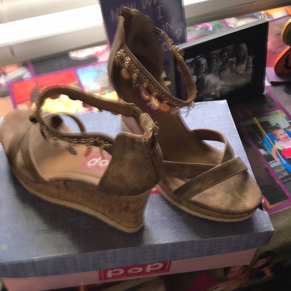 Wedge sandal NWT never wore!
